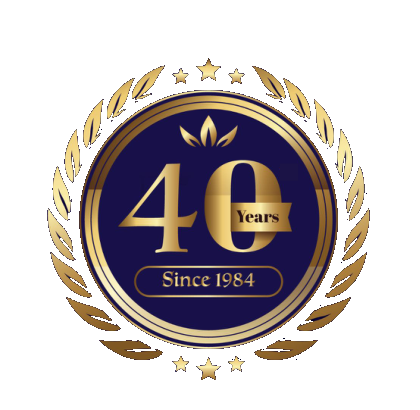 40 years, since 1984